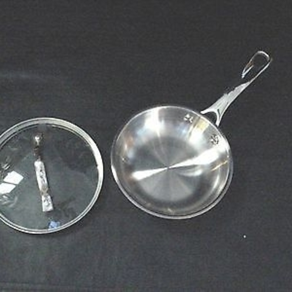 Princess House Mini Stainless Steel Pan with Lid